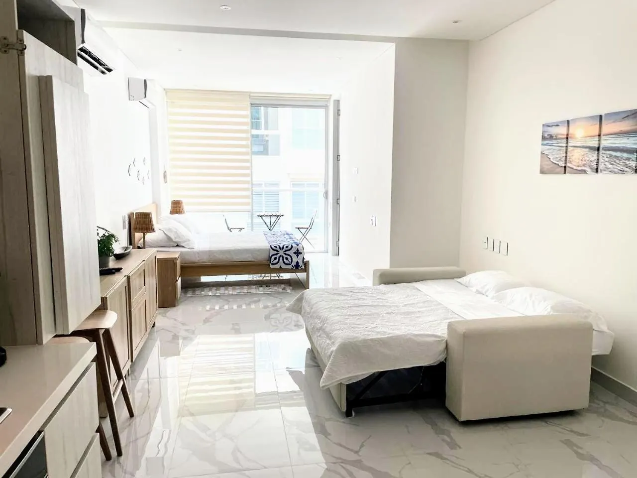 Apartmán Nuevo Loft Con Vista Al Mar A Pocos Pasos De La Playa Santa Marta  0*, Santa Marta (Magdalena)