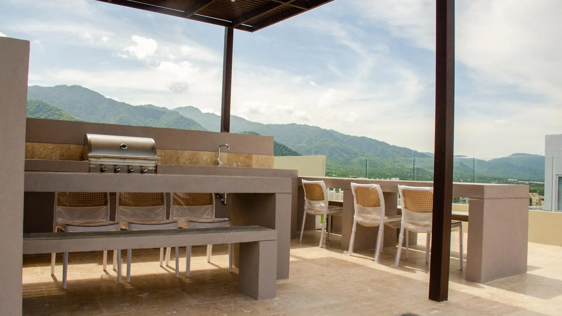 Apartmán Nuevo Loft Con Vista Al Mar A Pocos Pasos De La Playa Santa Marta  0*, Santa Marta (Magdalena) Kolumbie